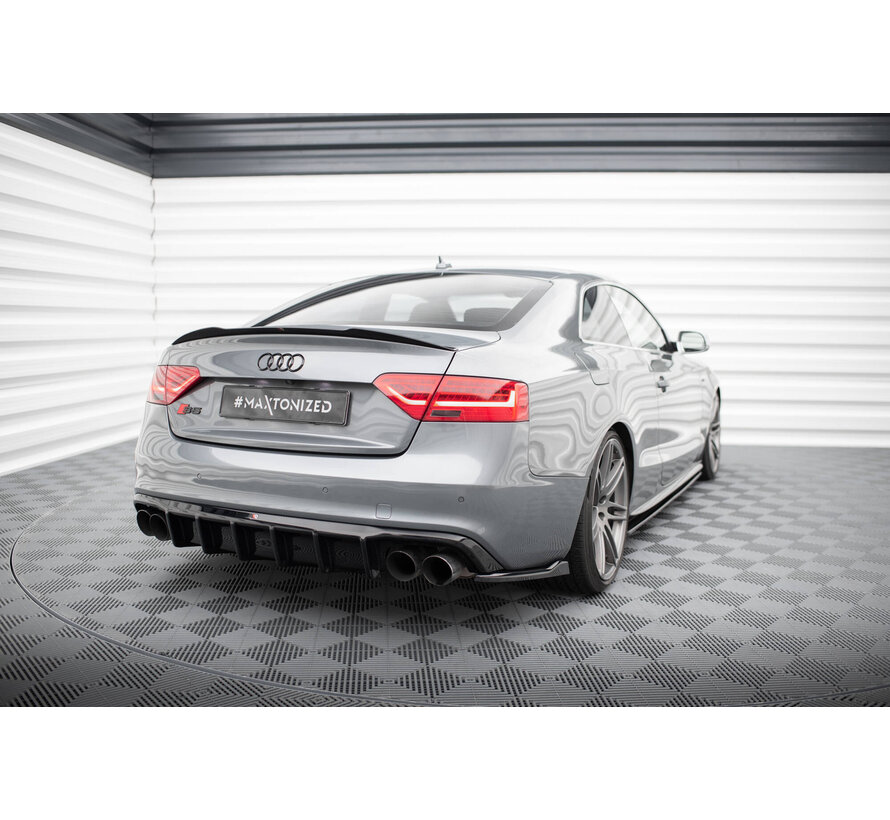 Maxton Design Rear Side Splitters V.2 Audi S5 Coupe 8T Facelift