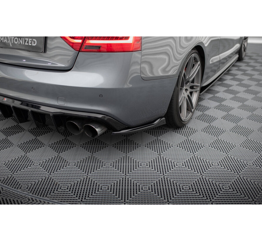 Maxton Design Rear Side Splitters V.2 Audi S5 Coupe 8T Facelift