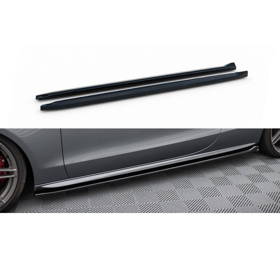 Maxton Design Side Skirts Diffusers V.2 Audi S5 / A5 S-Line Coupe 8T