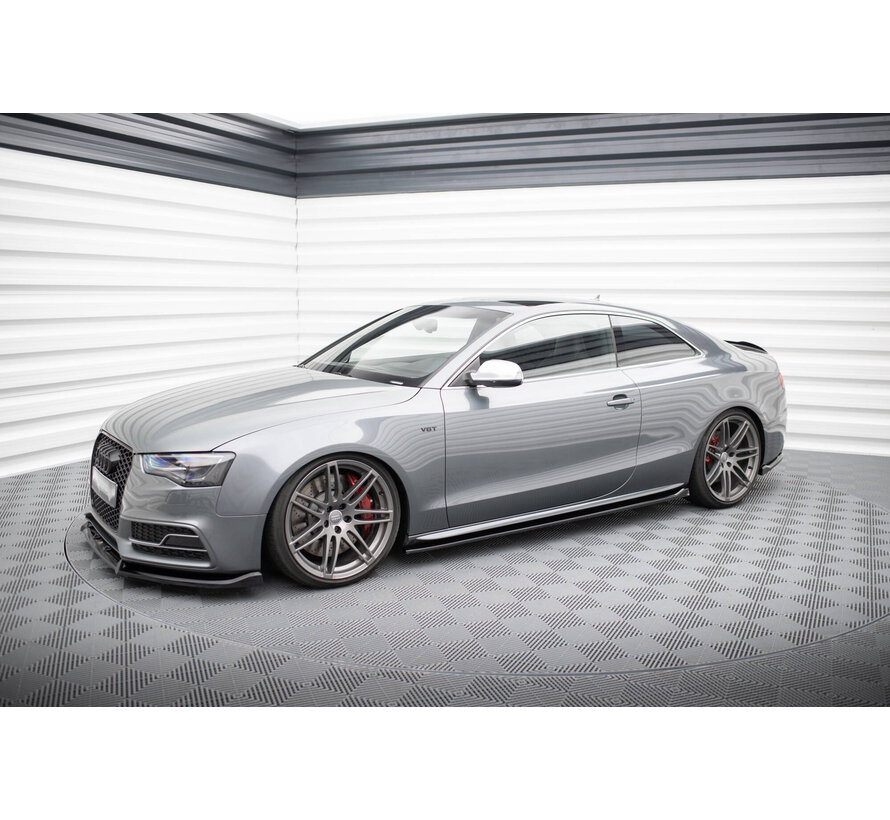 Maxton Design Side Skirts Diffusers V.2 Audi S5 / A5 S-Line Coupe 8T
