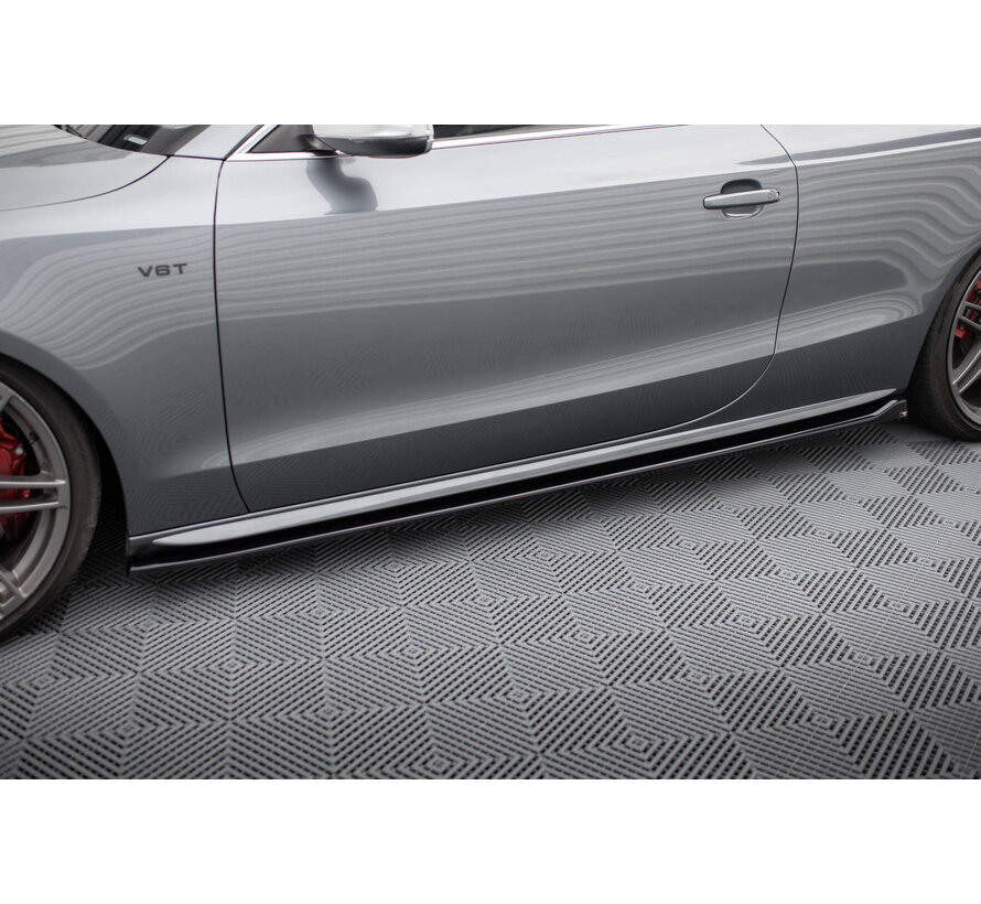 Maxton Design Side Skirts Diffusers V.2 Audi S5 / A5 S-Line Coupe 8T
