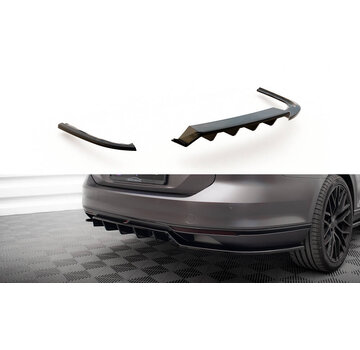 Maxton Design Maxton Design Central Rear Splitter (with vertical bars) Volkswagen Passat R-Line B8