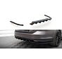 Maxton Design Central Rear Splitter (with vertical bars) Volkswagen Passat R-Line B8