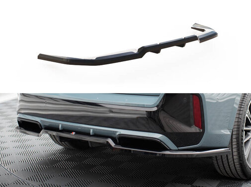 Maxton Design Maxton Design Central Rear Splitter (with vertical bars) BMW X1 M-Pack U11