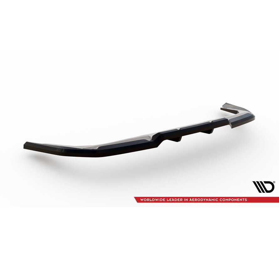 Maxton Design Central Rear Splitter (with vertical bars) BMW X1 M-Pack U11