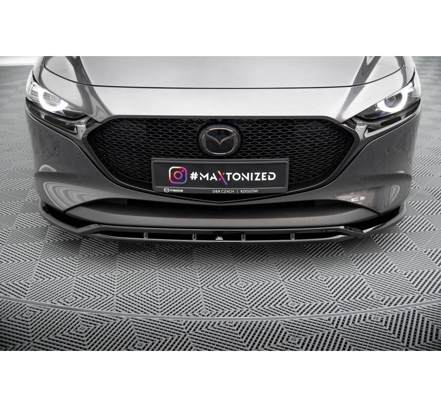 Maxton Design Front Splitter V.2 Mazda 3 Mk4