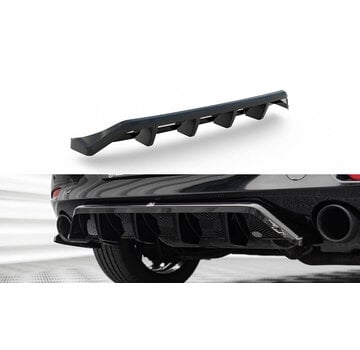 Maxton Design Maxton Design Central Rear Splitter (with vertical bars) Mazda 3 Mk4