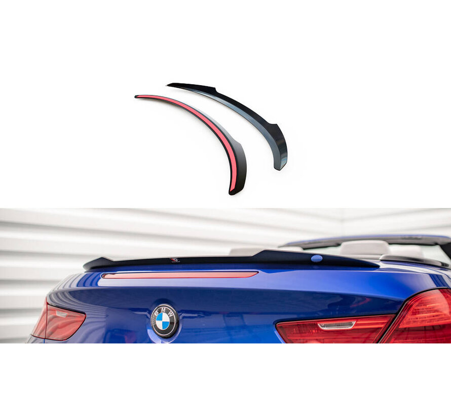 Maxton Design Spoiler Cap BMW M6 / 6 M-Pack Cabriolet F12