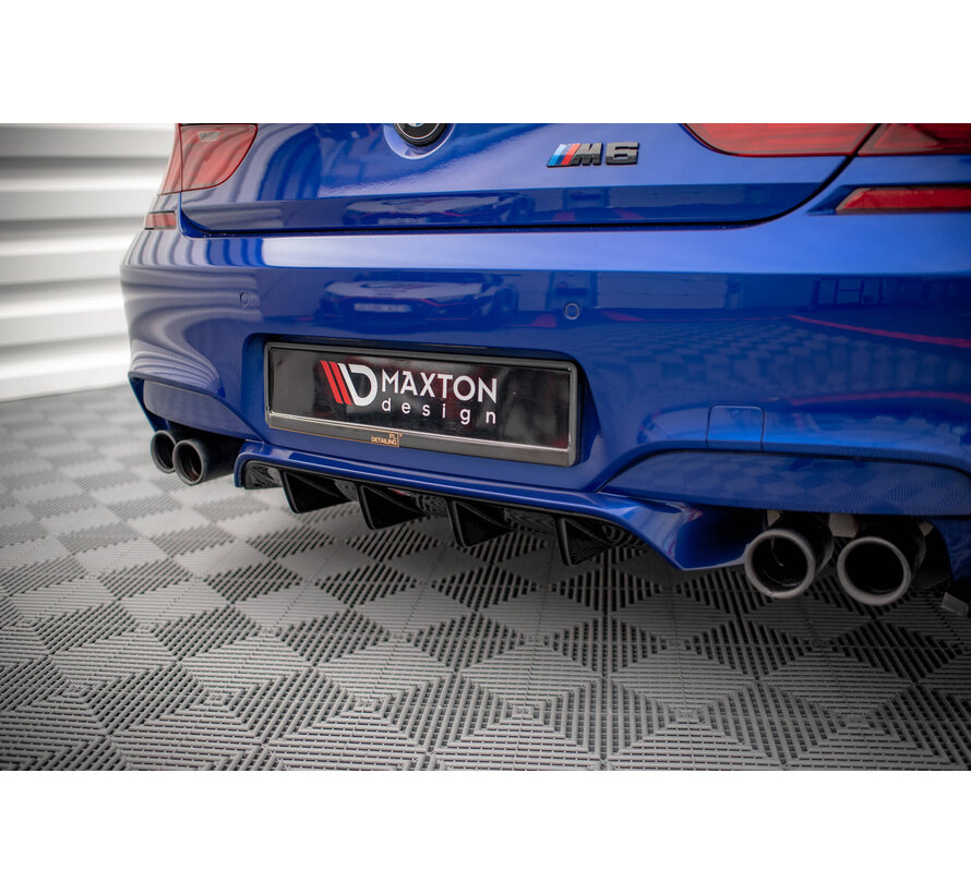 Maxton Design Rear Valance passend voor BMW M6 Gran Coupe / Coupe / Cabriolet F06 / F13 / F12