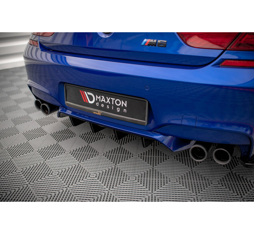 Maxton Design Rear Valance passend voor BMW M6 Gran Coupe / Coupe / Cabriolet F06 / F13 / F12