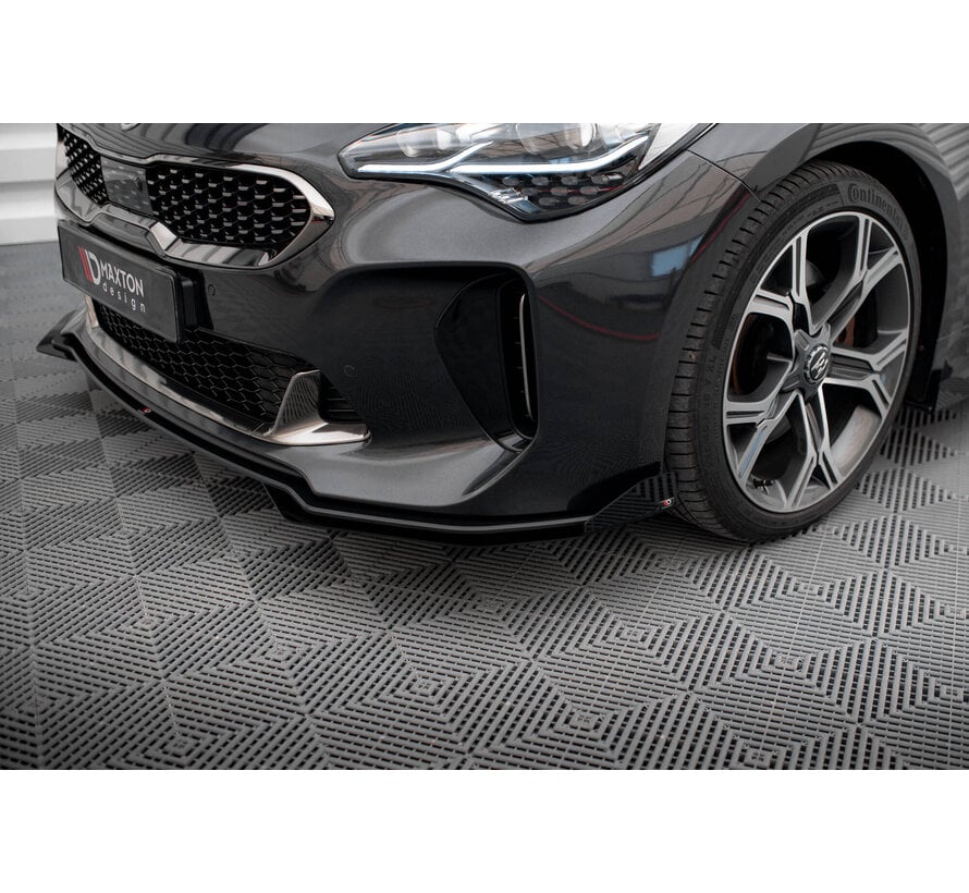 Maxton Design Front Flaps Kia Stinger GT / GT-Line Mk1