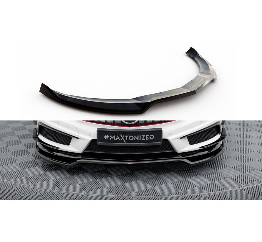 Maxton Design Front Splitter V.4 Mercedes-Benz A45 AMG W176