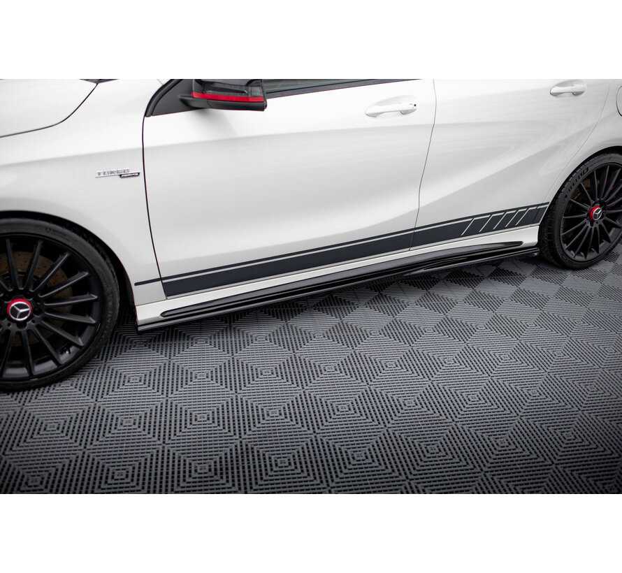 Maxton Design Side Skirts Diffusers Mercedes-Benz A45 AMG W176