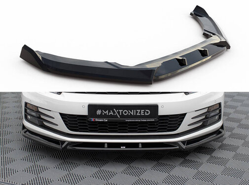 Maxton Design Maxton Design Front Splitter V.2 Volkswagen Scirocco Mk3 Facelift