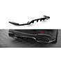 Maxton Design Central Rear Splitter (with vertical bars) V.1 Mercedes-AMG GLC 63 SUV X253