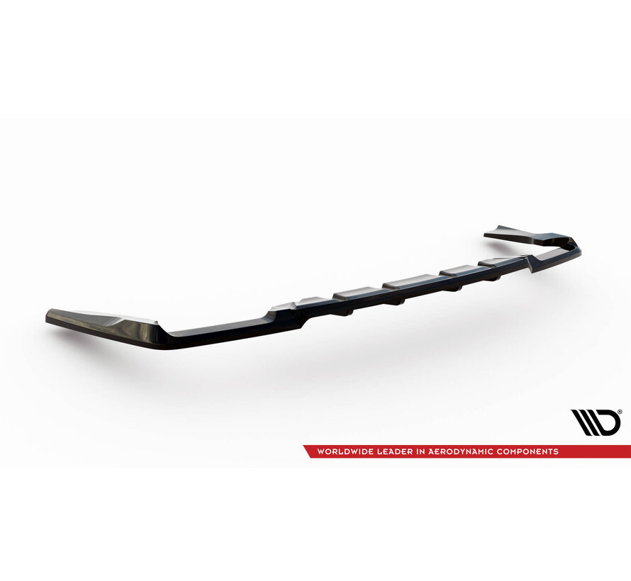 Maxton Design Central Rear Splitter (with vertical bars) V.2 Mercedes-AMG GLC 63 SUV X253