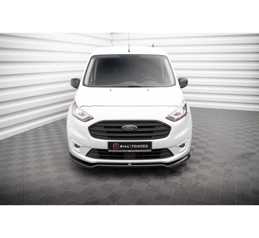 Maxton Design Front Splitter V.1 Ford Transit Connect Mk2 Facelift