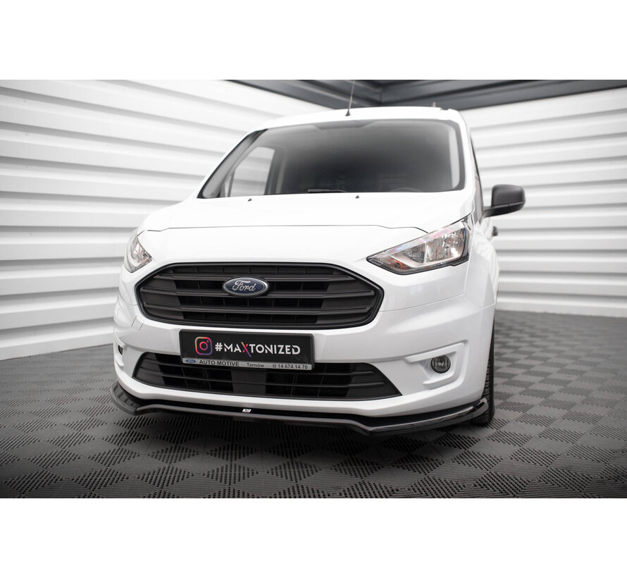 Maxton Design Front Splitter V.1 Ford Transit Connect Mk2 Facelift