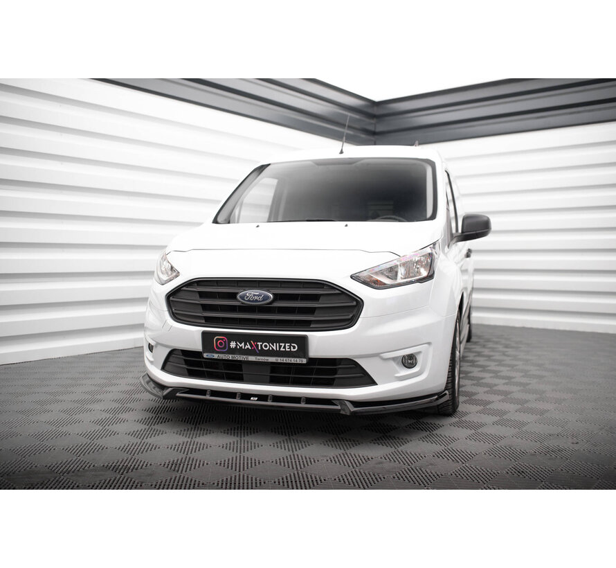 Maxton Design Front Splitter V.2 Ford Transit Connect Mk2 Facelift