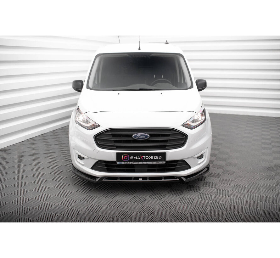 Maxton Design Front Splitter V.2 Ford Transit Connect Mk2 Facelift