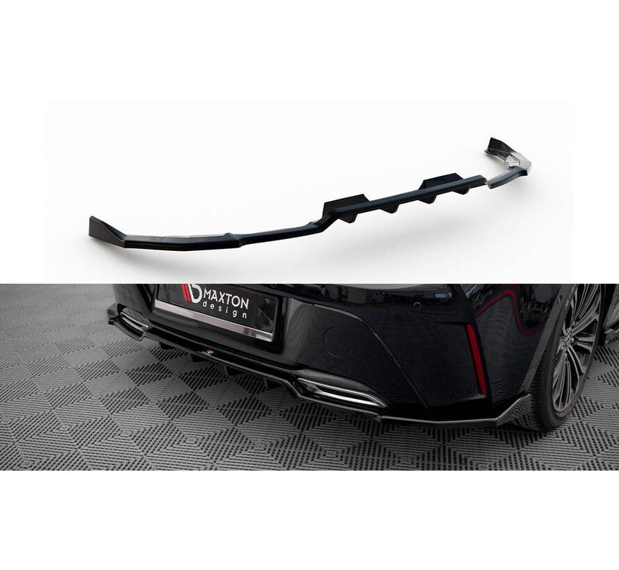 Maxton Design Central Rear Splitter (with vertical bars) Toyota Corolla Hatchback Mk12