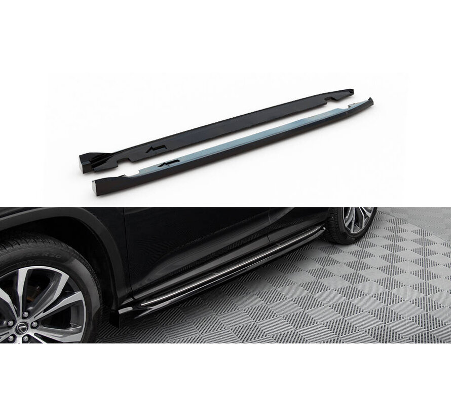 Maxton Design Side Skirts Diffusers Lexus RX Mk4 Facelift