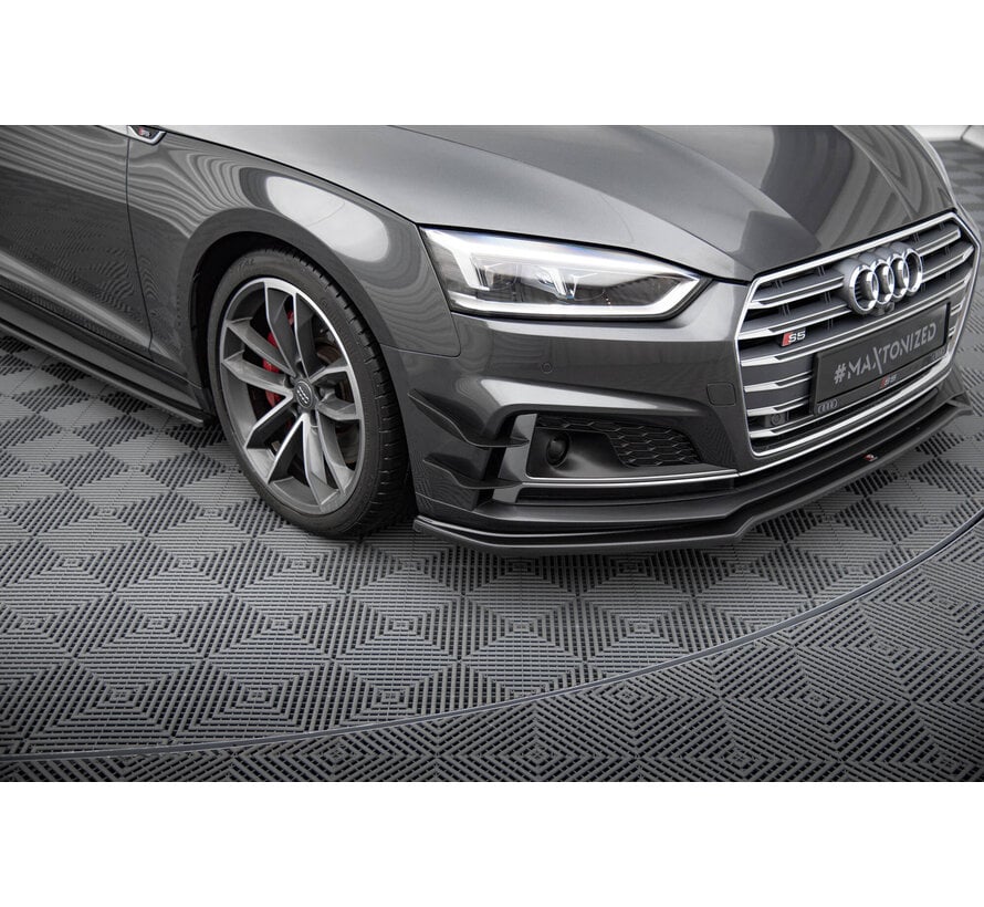 Maxton Design Front Bumper Wings (Canards) Audi S5 / A5 S-Line Coupe / Sportback F5