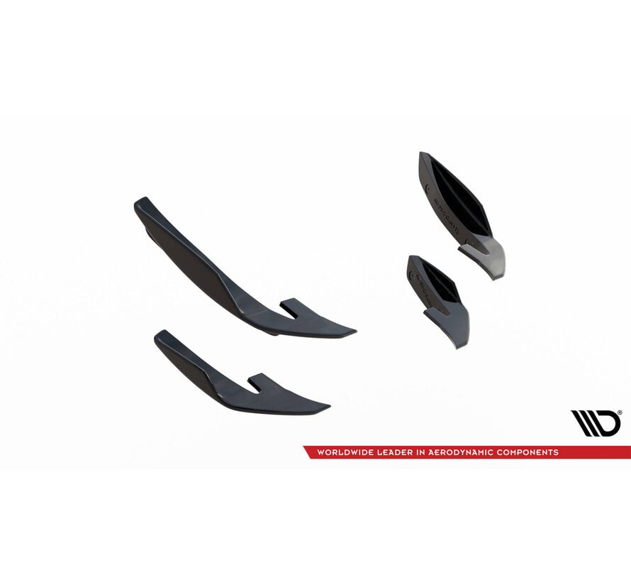 Maxton Design Front Bumper Wings (Canards) Audi S5 / A5 S-Line Coupe / Sportback F5