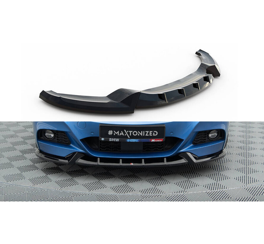 Maxton Design Front Splitter V.1 BMW 3 GT M-Pack F34