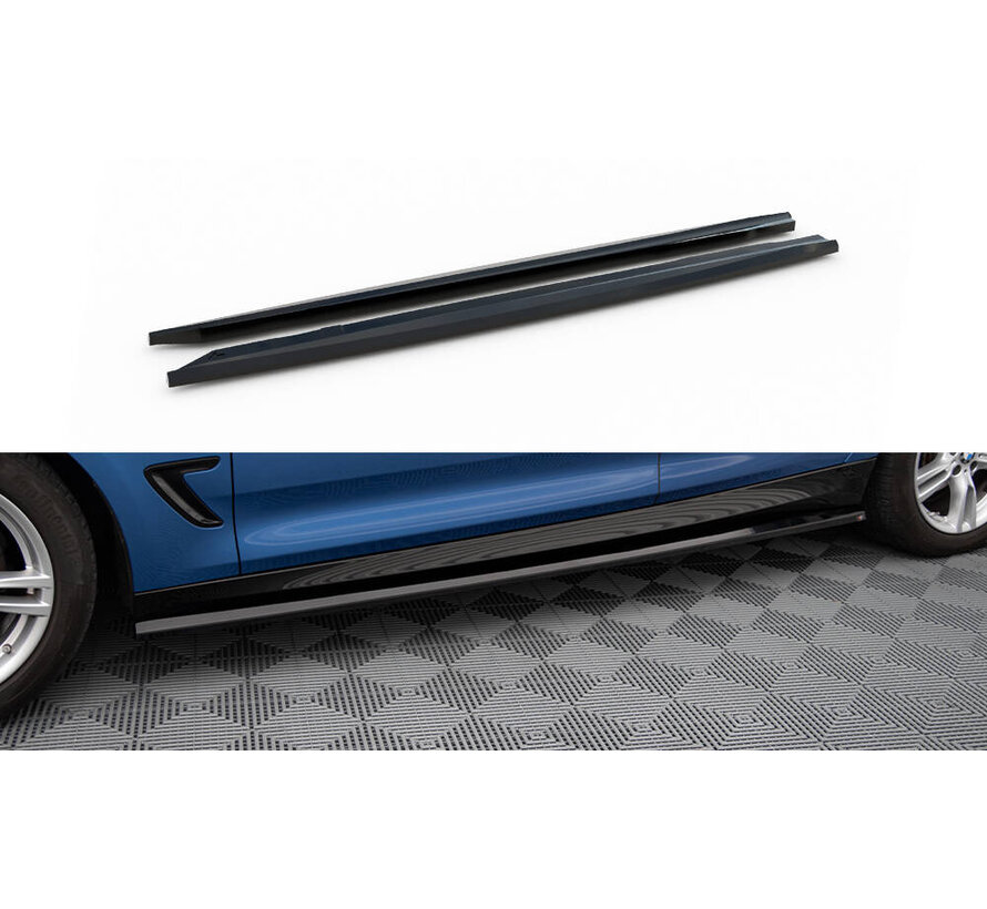 Maxton Design Side Skirts Diffusers BMW 3 GT M-Pack F34