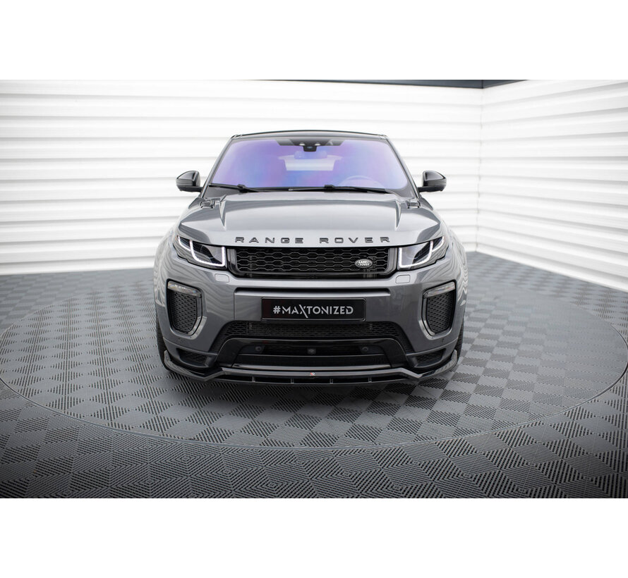 Maxton Design Front Splitter Land Rover Range Rover Evoque Mk1 Facelift