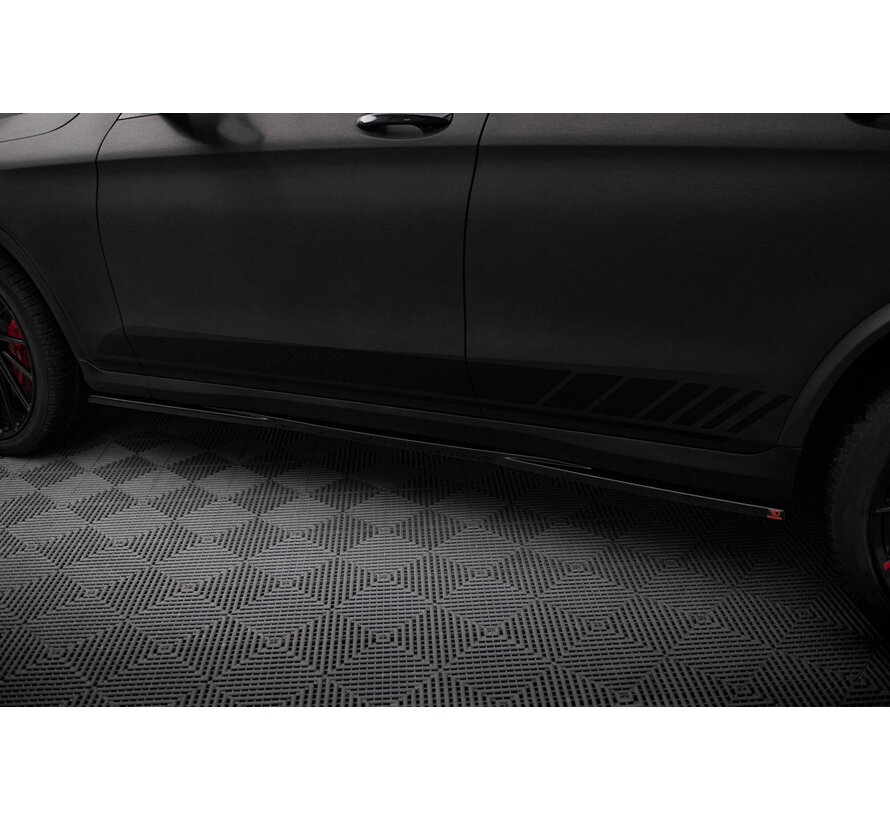 Maxton Design Side Skirts Diffusers V.2 Mercedes-Benz GLC Coupe AMG-Line C253