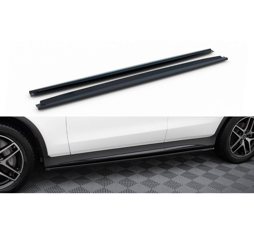 Maxton Design Side Skirts Diffusers V.3 Mercedes-Benz GLC Coupe AMG-Line C253