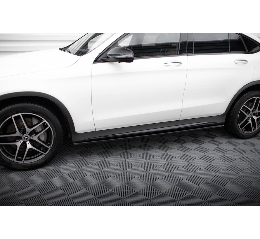 Maxton Design Side Skirts Diffusers V.3 Mercedes-Benz GLC Coupe AMG-Line C253