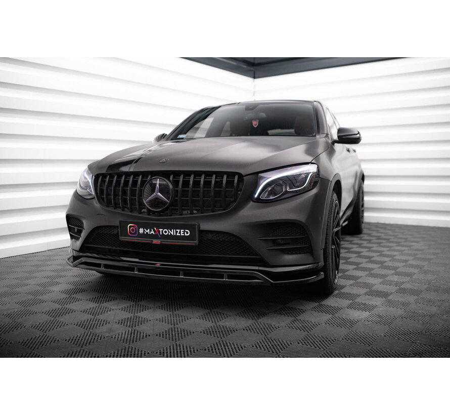 Maxton Design Front Splitter Mercedes-Benz GLC Coupe AMG-Line /43 AMG C253