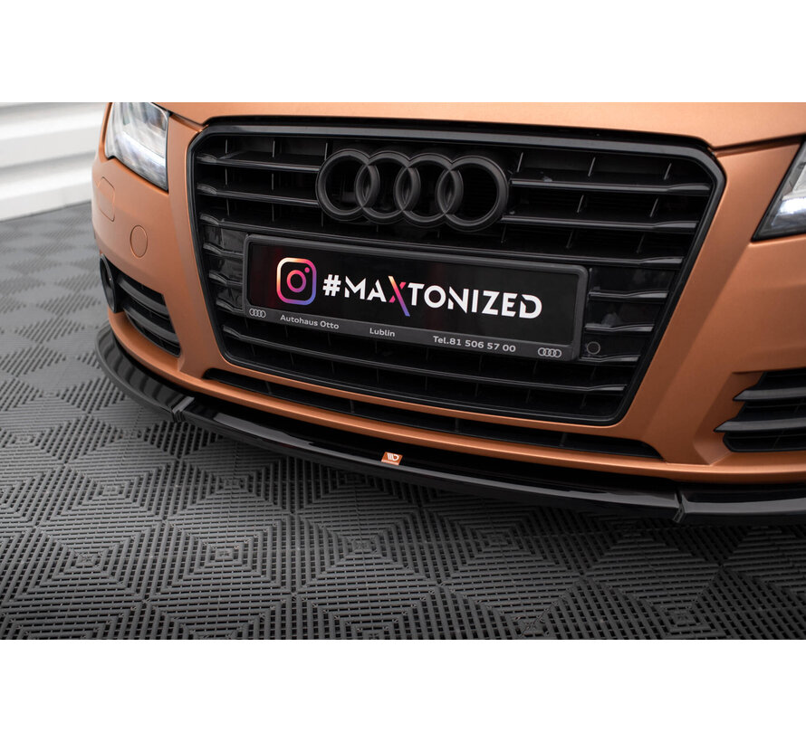 Maxton Design Front Splitter V.1 Audi A7 C7