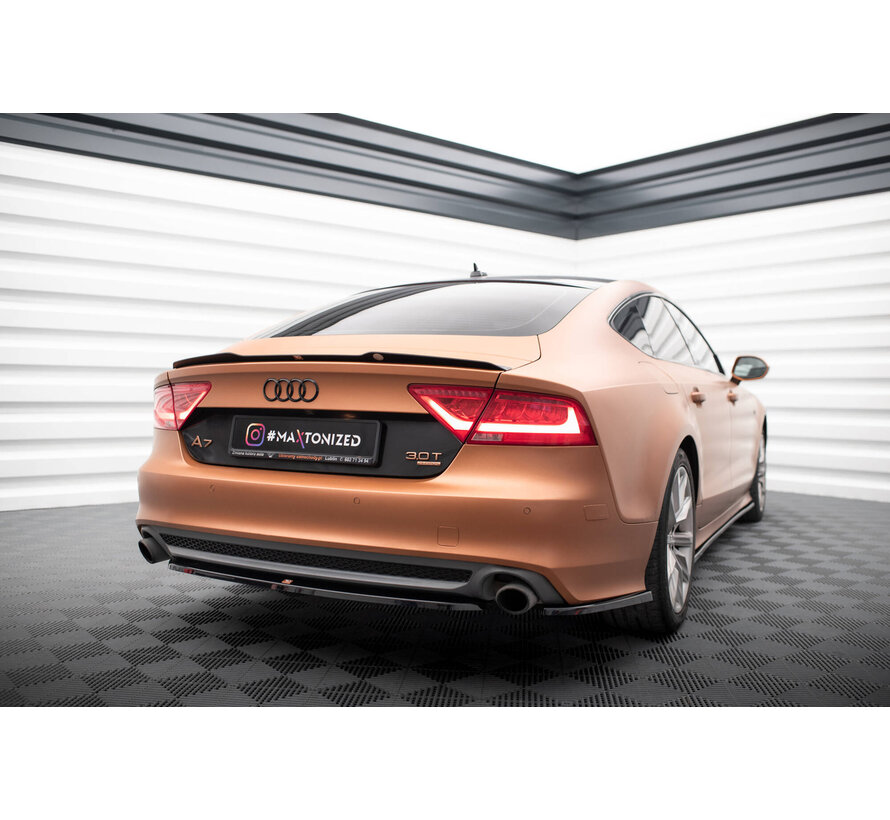 Maxton Design Rear Side Splitters Audi A7 C7