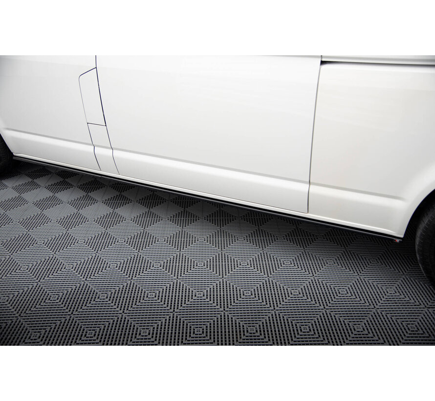 Maxton Design Side Skirts Diffusers Volkswagen T6 Long Facelift