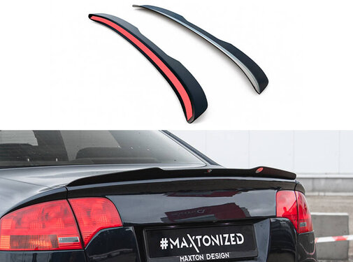 Maxton Design Maxton Design Spoiler Cap Audi RS4 Sedan B7