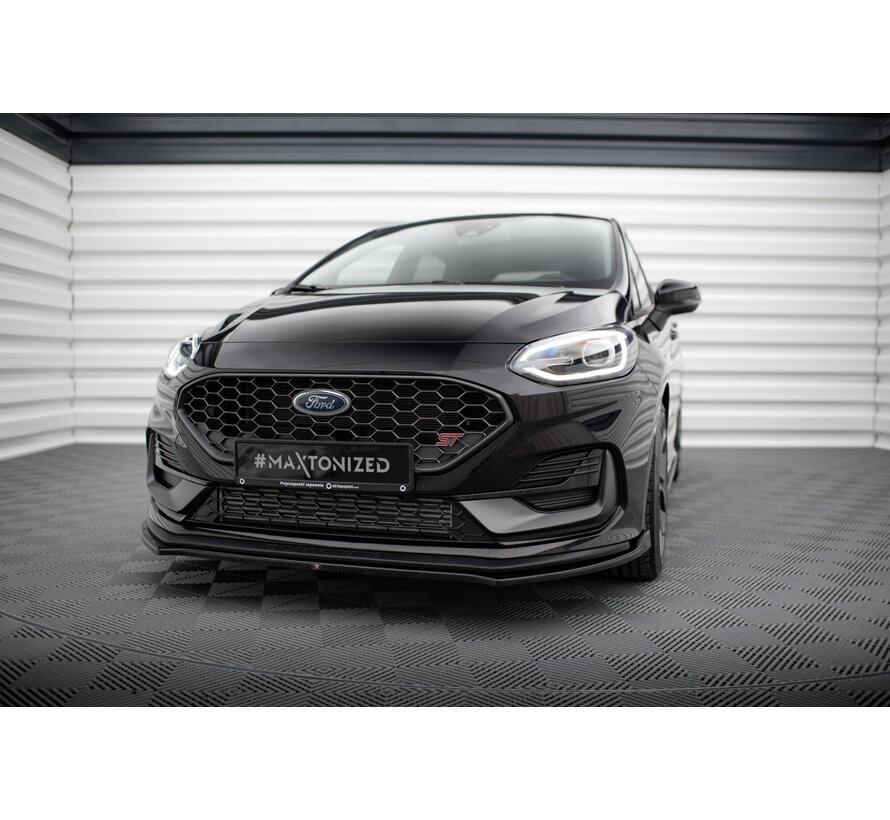 Maxton Design Front Splitter V.1 Ford Fiesta ST Mk8 Facelift