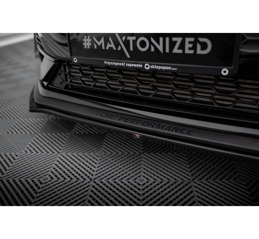Maxton Design Front Splitter V.1 Ford Fiesta ST Mk8 Facelift
