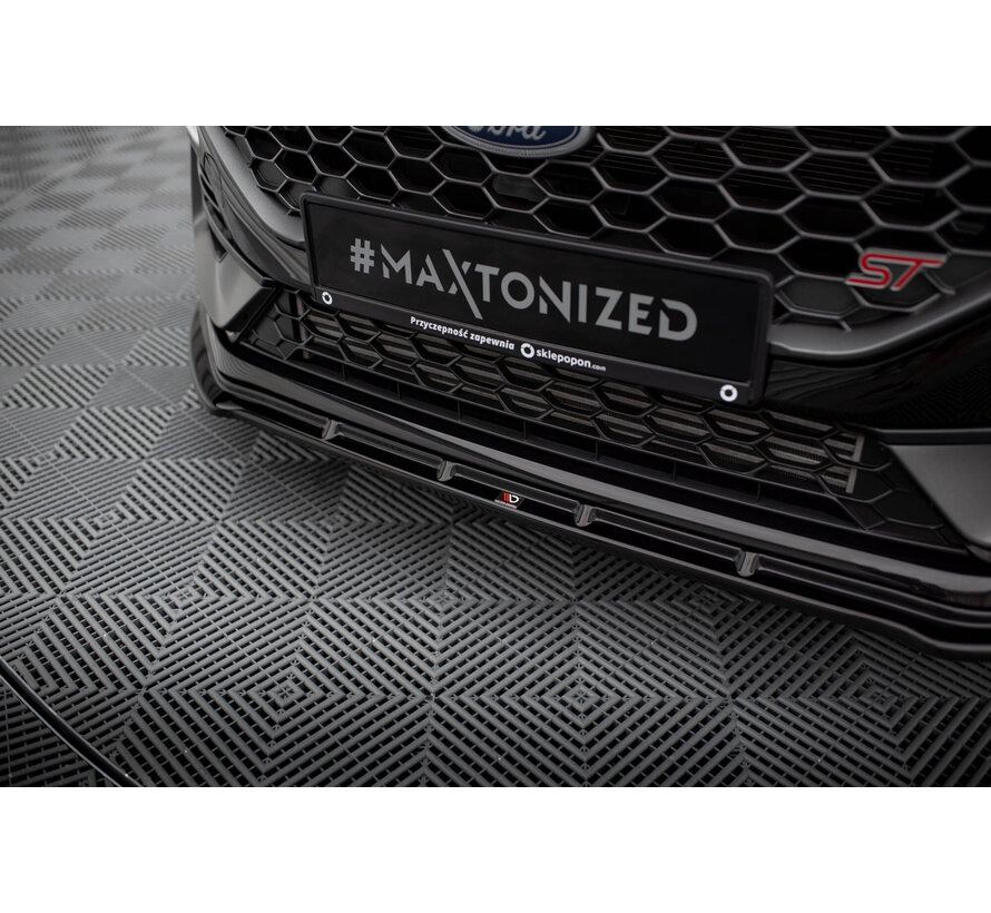 Maxton Design Front Splitter V.2 Ford Fiesta ST Mk8 Facelift