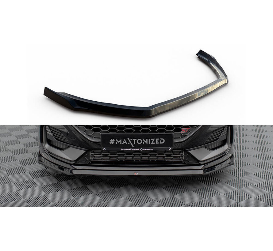 Maxton Design Front Splitter V.3 Ford Fiesta ST Mk8 Facelift