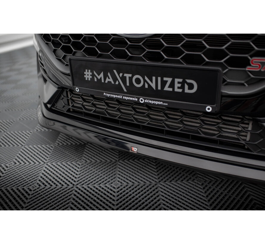 Maxton Design Front Splitter V.3 Ford Fiesta ST Mk8 Facelift