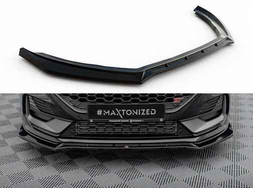 Maxton Design Maxton Design Front Splitter V.4 Ford Fiesta ST Mk8 Facelift