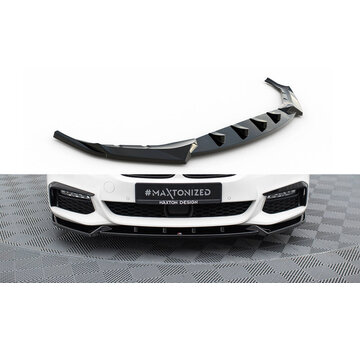 Maxton Design Maxton Design Front Splitter V.4 passend voor BMW 5 M-Pack G30 / G31