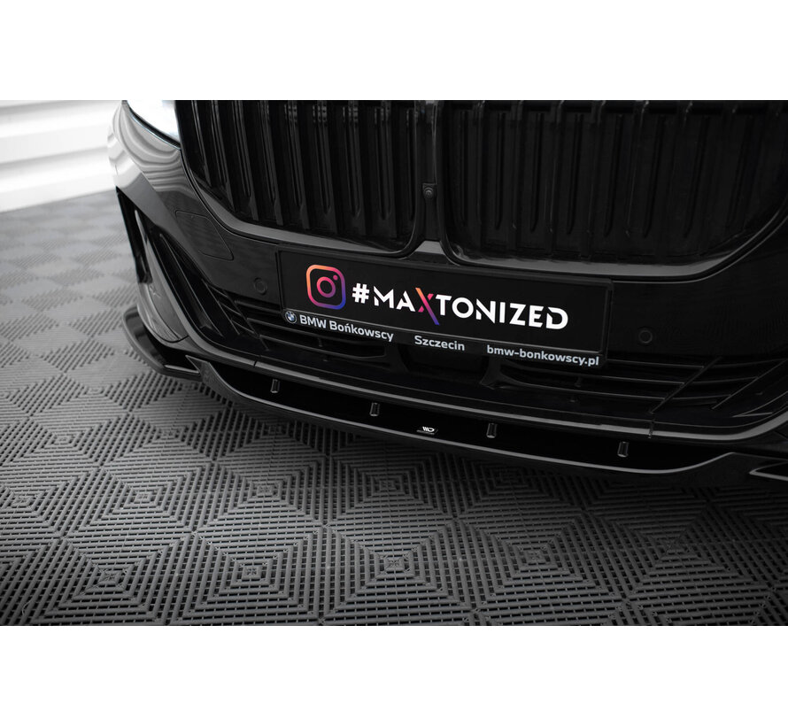 Maxton Design Front Splitter V.2 passend voor BMW 7 G11 Facelift