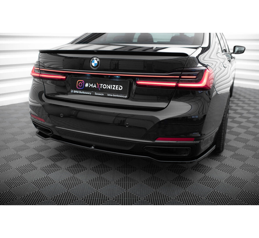 Maxton Design Central Rear Splitter BMW 7 G11 Facelift