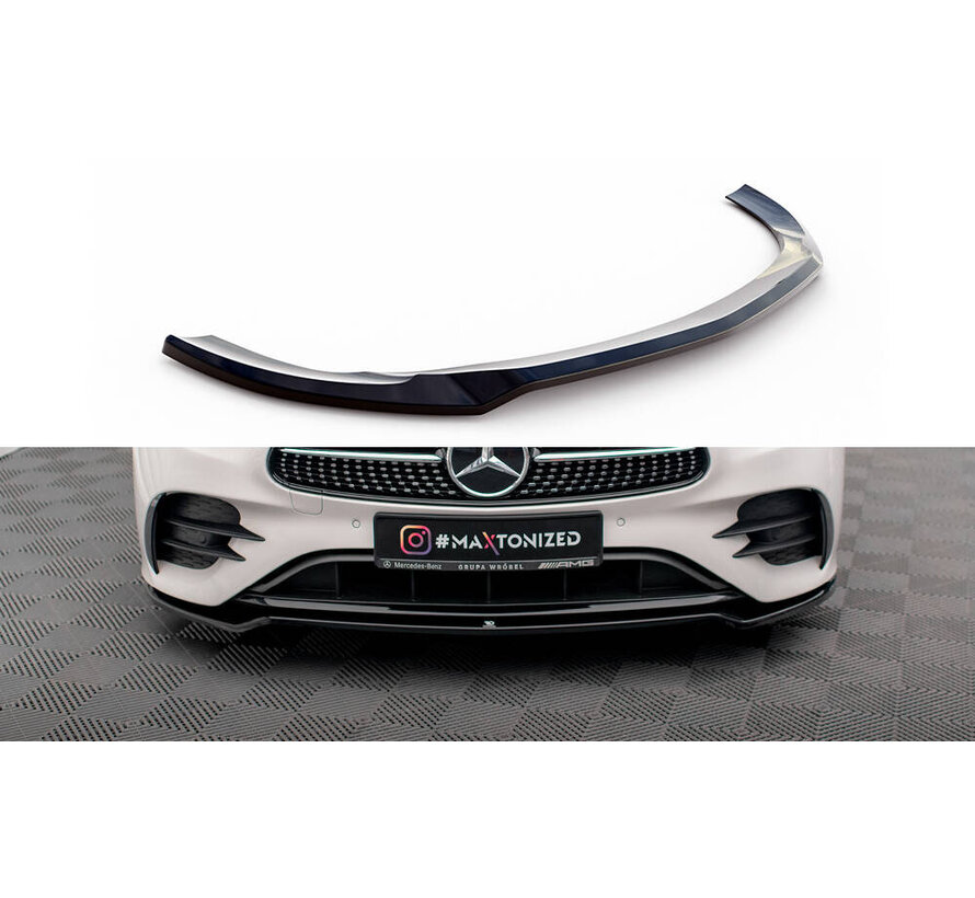 Maxton Design Front Splitter V.1 Mercedes-Benz E-Class W213 Coupe (C238) / Cabriolet (A238) AMG-Line / 53 AMG