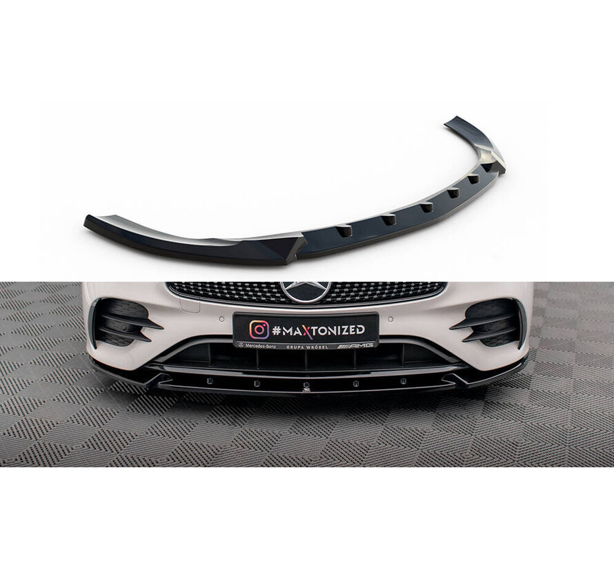 Maxton Design Front Splitter V.2 Mercedes-Benz E-Class W213 Coupe (C238) / Cabriolet (A238) AMG-Line / 53 AMG